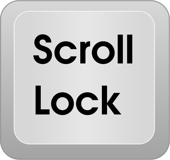 Scroll Lockショートカットキー Scroll Lock キーがない場合のexcel対応